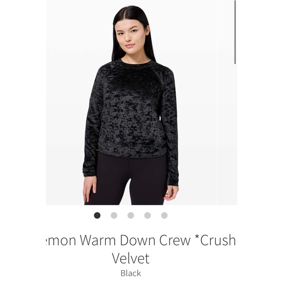 lululemon athletica Sweaters - LULULEMON Warm Down Velvet Top